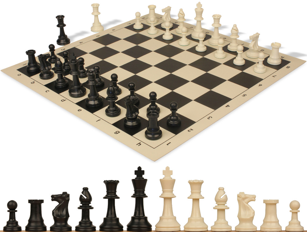 Standard Club Plastic Chess Sets