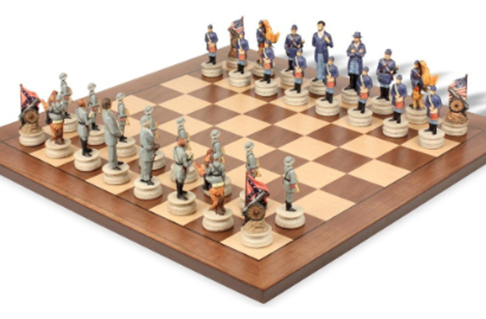 Civil War Themed Chess Sets