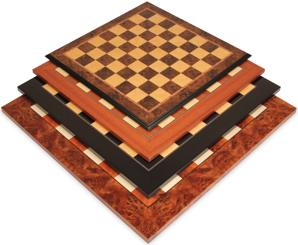 Natural Wood Chess Boards