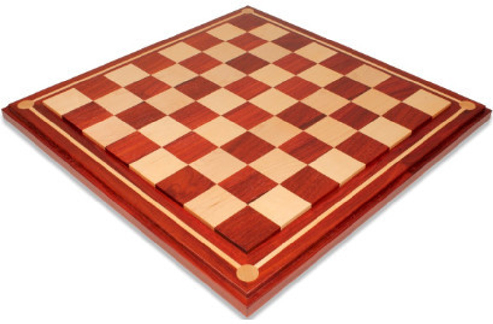 Mission Craft Solid Padauk & Maple Chess Boards