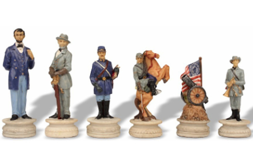 Civil War Theme Chess Pieces