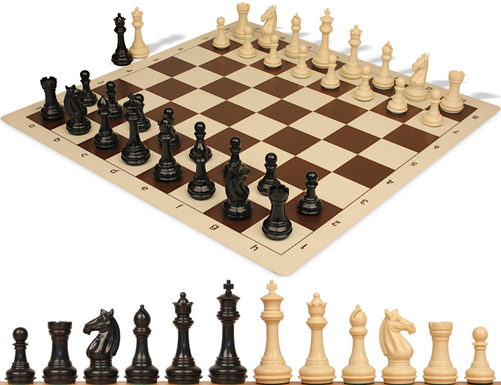 Khan Stallion Plastic Chess Sets