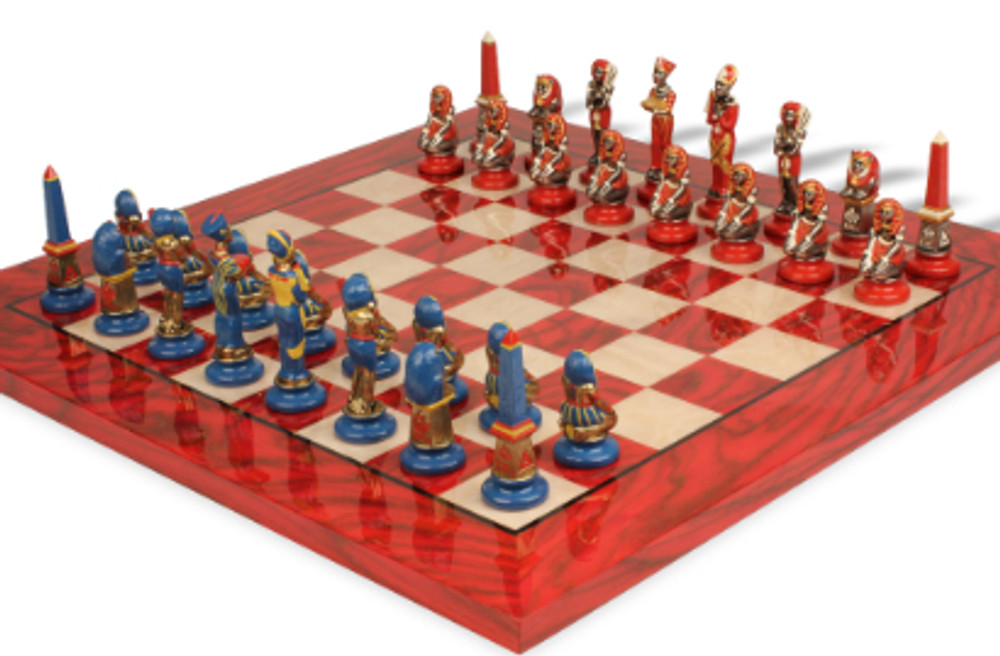 Egyptian Themed Chess Sets