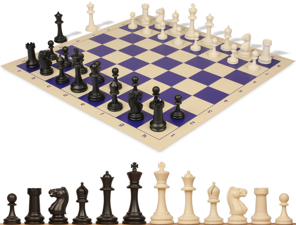 Master Series Triple Weighted Plastic Chess Sets
