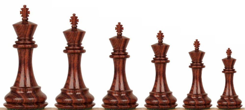 Wood Chess Pieces by Size