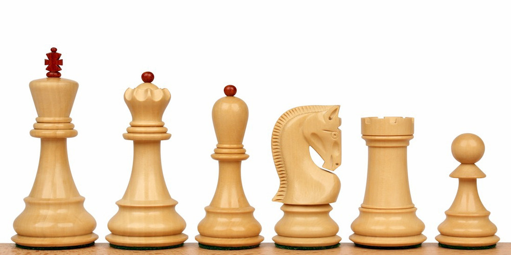 Zagreb Series Wood Chess Pieces