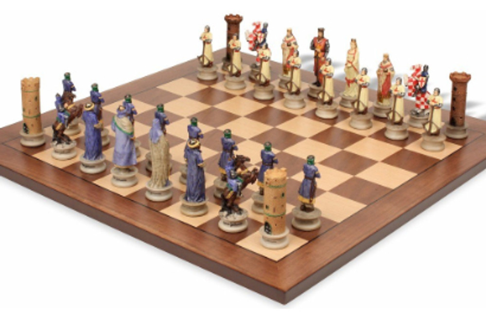 Crusades Themed Chess Sets