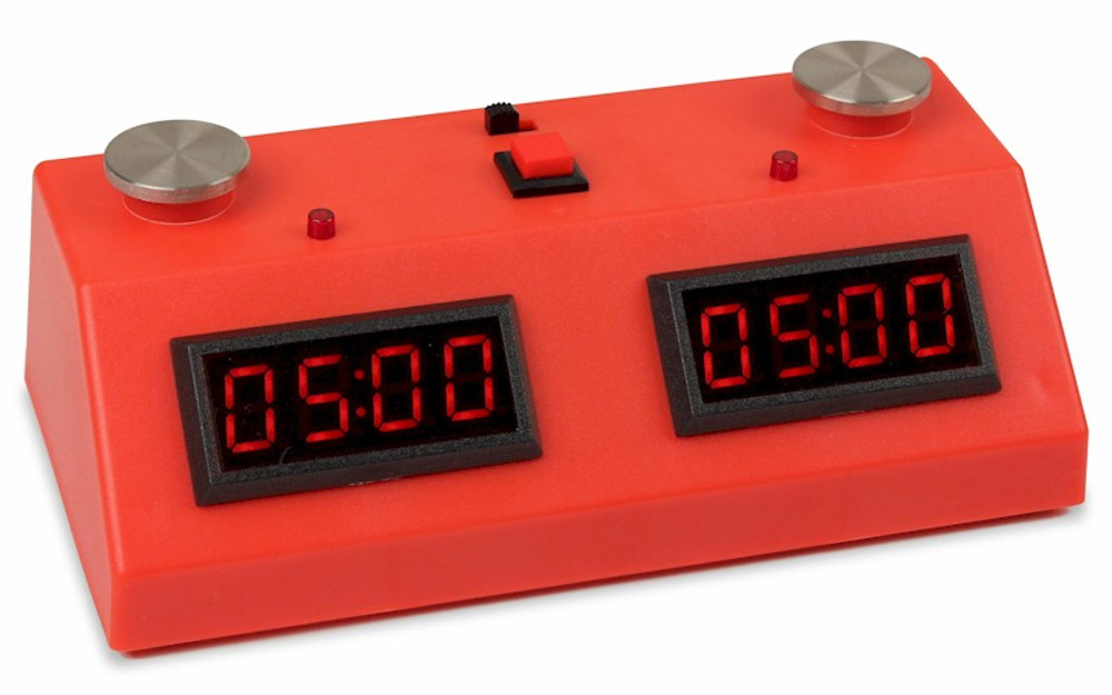 ZMF-II Chess Clock - Red with Red LED