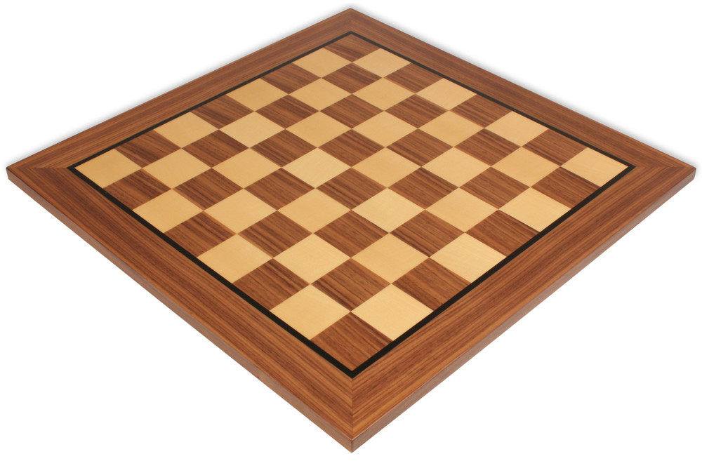 Walnut & Maple Classic Chess Board with 1.75" Squares