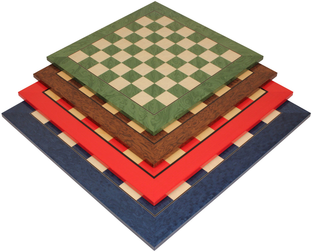 Colorful Wood Chess Boards