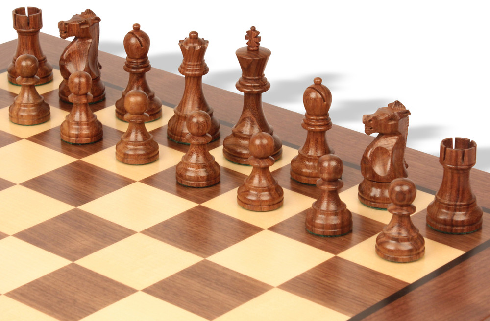 Golden Rosewood Chess Sets