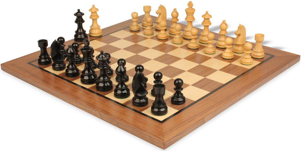 Sets with Classic Walnut Chess Board
