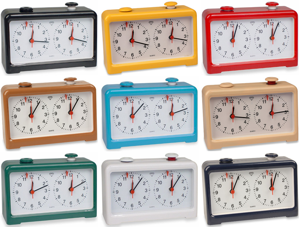 Diamond Analog Chess Clocks