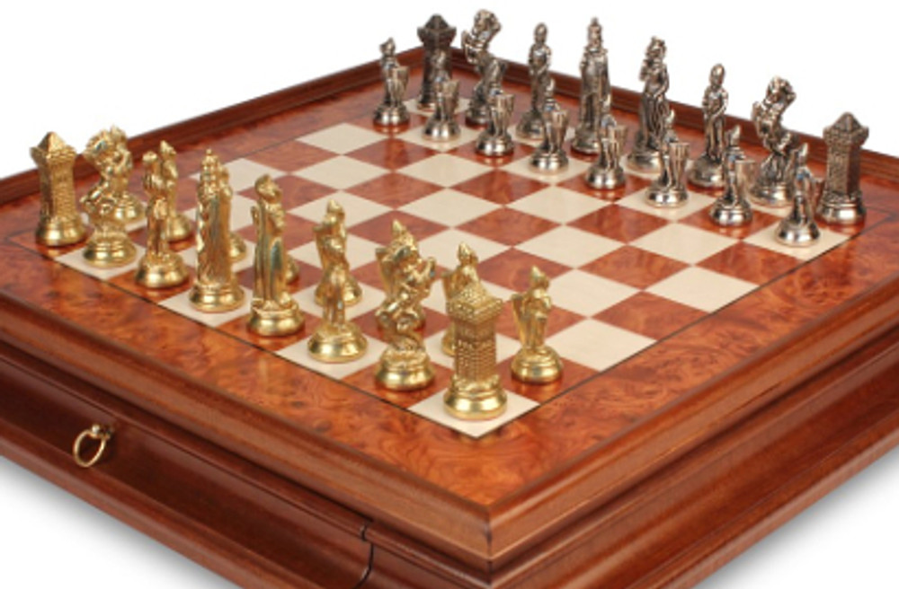 Metal Themed Chess Sets