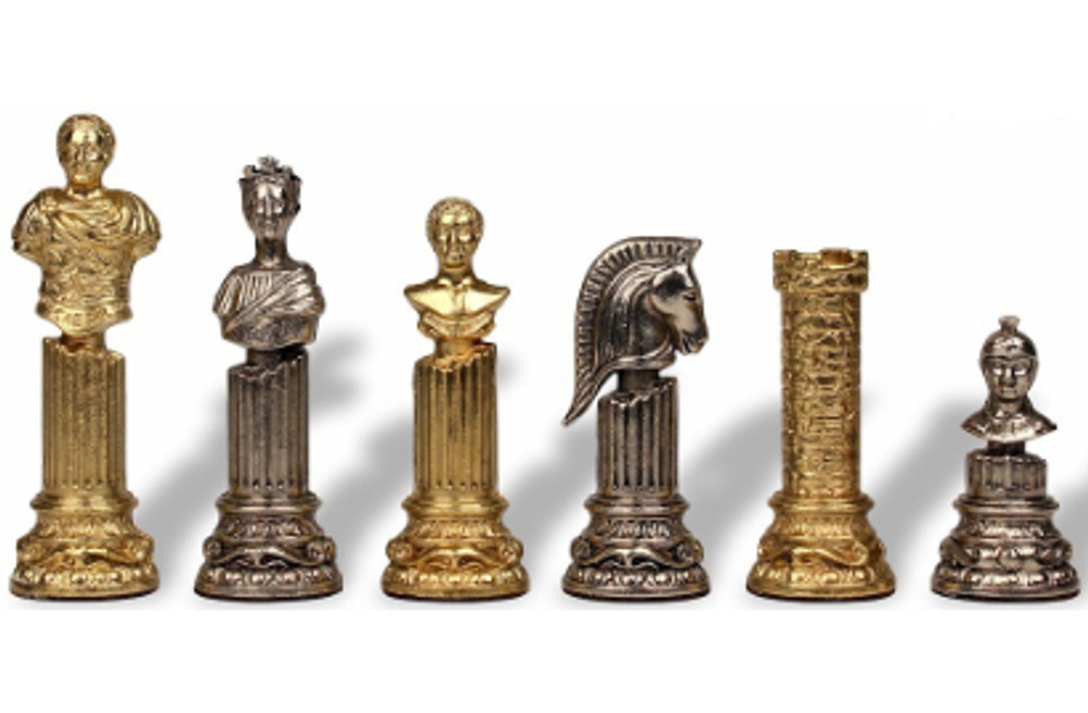 Roman Theme Chess Pieces