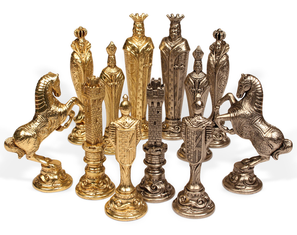 Metal Chess Pieces