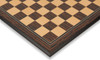 Tiger Ebony & Maple Molded Edge Chess Board - 2.375" Squares