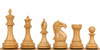 Fierce Knight Staunton Chess Set Boxwood Pieces 3" King