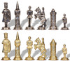Camelot Theme Metal Chess Set by Italfama