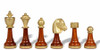 Italian Arabesque Staunton Metal & Wood Chess Set by Italfama