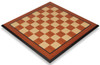 Mahogany & Maple Molded Edge Chess Board - 1.75" Squares