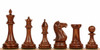 New Exclusive Staunton Chess Set Golden Rosewood Pieces 3" King