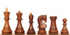 Zagreb Series Chess Set with Golden Rosewood & Boxwood Pieces - 3.875" King