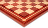 Mission Craft African Padauk & Maple Solid Wood Chess Board - 2.25" Squares