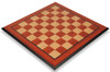 Padauk & Bird's Eye Maple Molded Edge Chess Board - 2.375" Squares