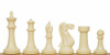 Executive Plastic Chess Set Ivory Pieces