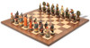 Robin Hood Theme Chess Set with Classic Walnut & Maple Chess Board Robin Hood Theme Chess Set with Classic Walnut & Maple Chess Board