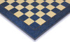 Blue Ash Burl & Erable High Gloss Deluxe Chess Board - 1.75" Squares