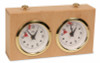 BHB Exklusiv Wood Chess Clock - Natural