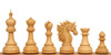 Bucephalus Staunton Chess Set Padauk & Boxwood Pieces with Mission Craft Padauk Chess Board