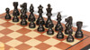 Classic French Lardy Staunton chess set, rich wood tones and weighted boxwood pieces Black pieces