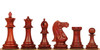 Grande Staunton Chess Set with Padauk & Boxwood Pieces - 3.5" King