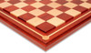 The Dubrovnik Championship Chess Set Padauk & Boxwood Pieces with Mission Craft Padauk Chess Board - 3.9" King