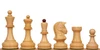 Dubrovnik Series Chess Set - Rosewood & Boxwood Pieces - Walnut Molded Board & Box - 3.9" King