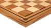 Mission Craft Zebrawood & Maple with Ebony Inlay Solid Wood Chess Board - 2.5" Squares