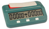 Basic digital chess clock in green finish