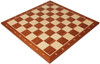 Sunrise Mahogany & Maple Chess Board with Notation - 2.25" Squares