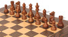 Fischer-Spassky Commemorative Chess Set Golden Rosewood & Boxwood Pieces with Deluxe Tiger Ebony & Maple Board - 3.75" King