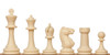 Master Series Carry-All Plastic Chess Set Black & Ivory Pieces with Vinyl Rollup Board - Black