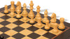Chess set featured in The Queen’s Gambit finale with boxwood Knights and dramatic inlaid board