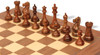 New Exclusive Staunton Chess Set Golden Rosewood & Boxwood Pieces with Walnut & Maple Deluxe Board - 4" King