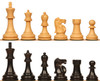 Reykjavik Series Chess Set with Ebony & Boxwood Pieces- 3.75" King