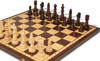 Christmas Tree Folding Chess Set - Brown