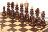 Roman Folding Chess Set - Brown