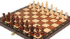 Small Magnet Folding Chess Set - Brown