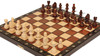 Small Magnet Folding Chess Set - Brown